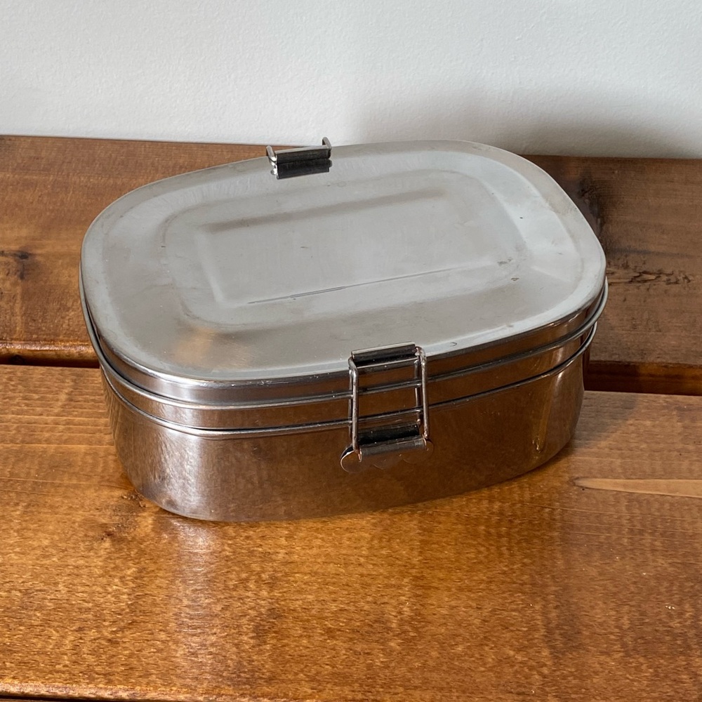 2 Tier Stainless Steel Lunch Box